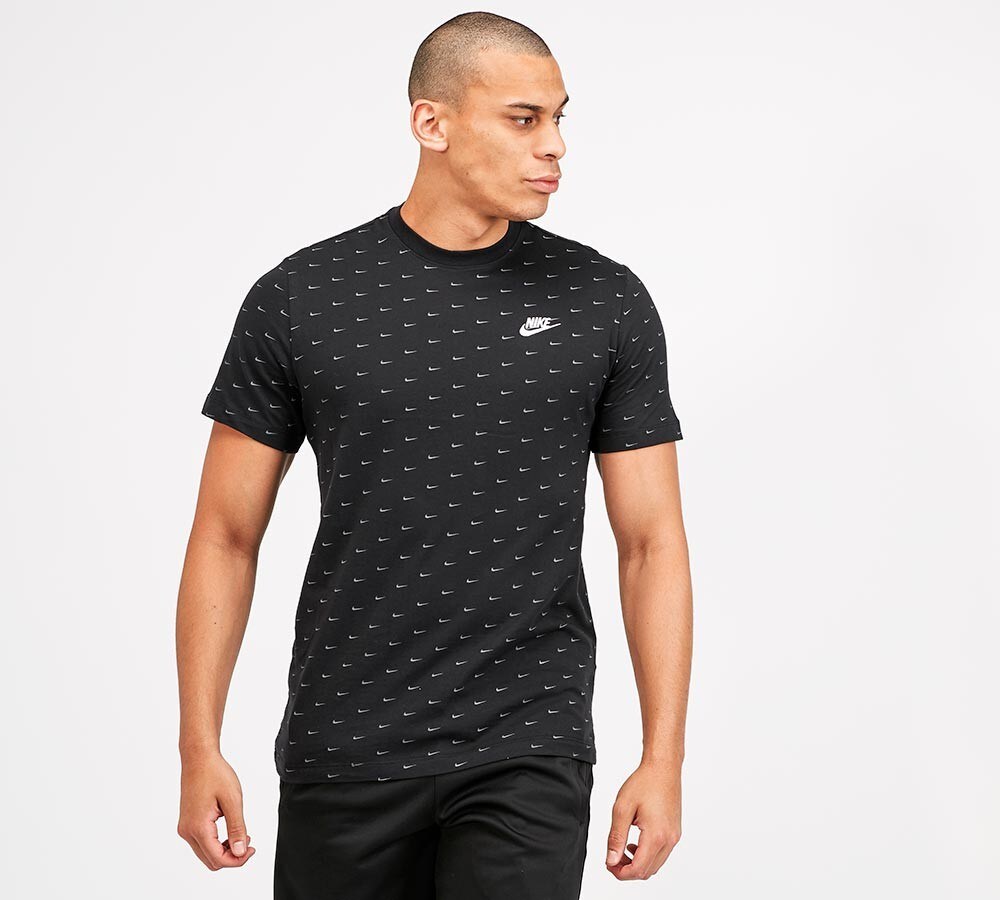 nikelab aop swoosh stripe crew