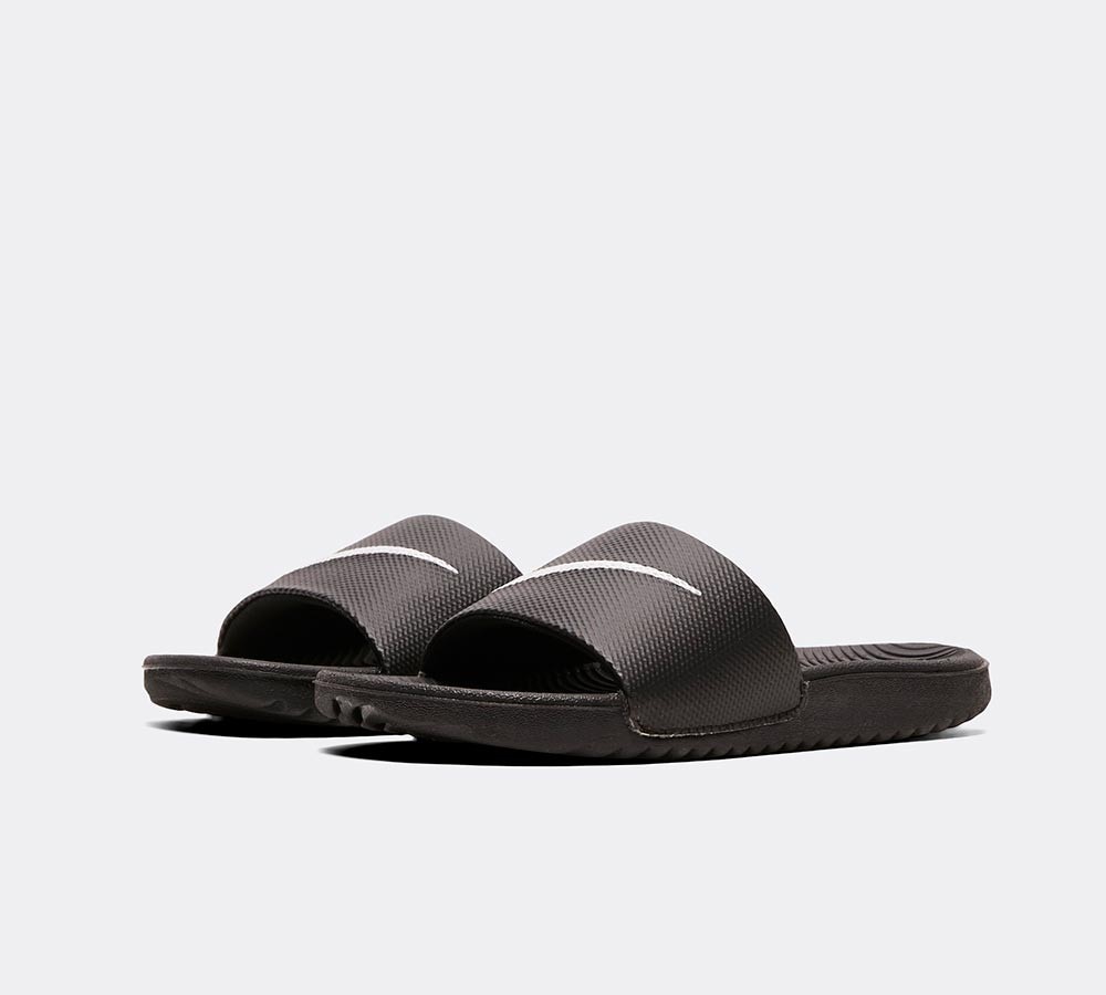 Nike Infant Kawa Slide Black White Footasylum