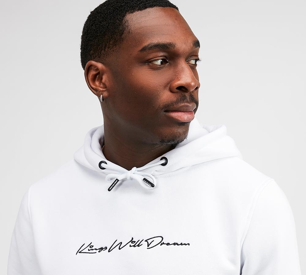 Kings will dream hoodie white deals