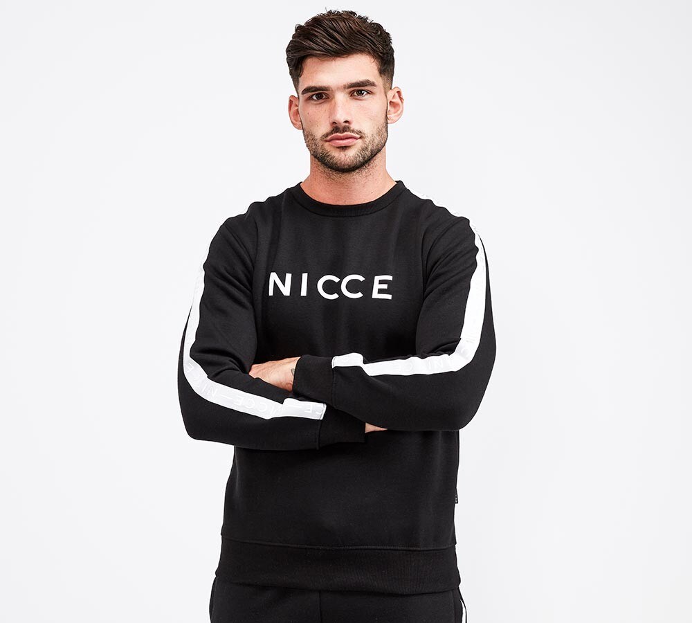 white nicce sweatshirt