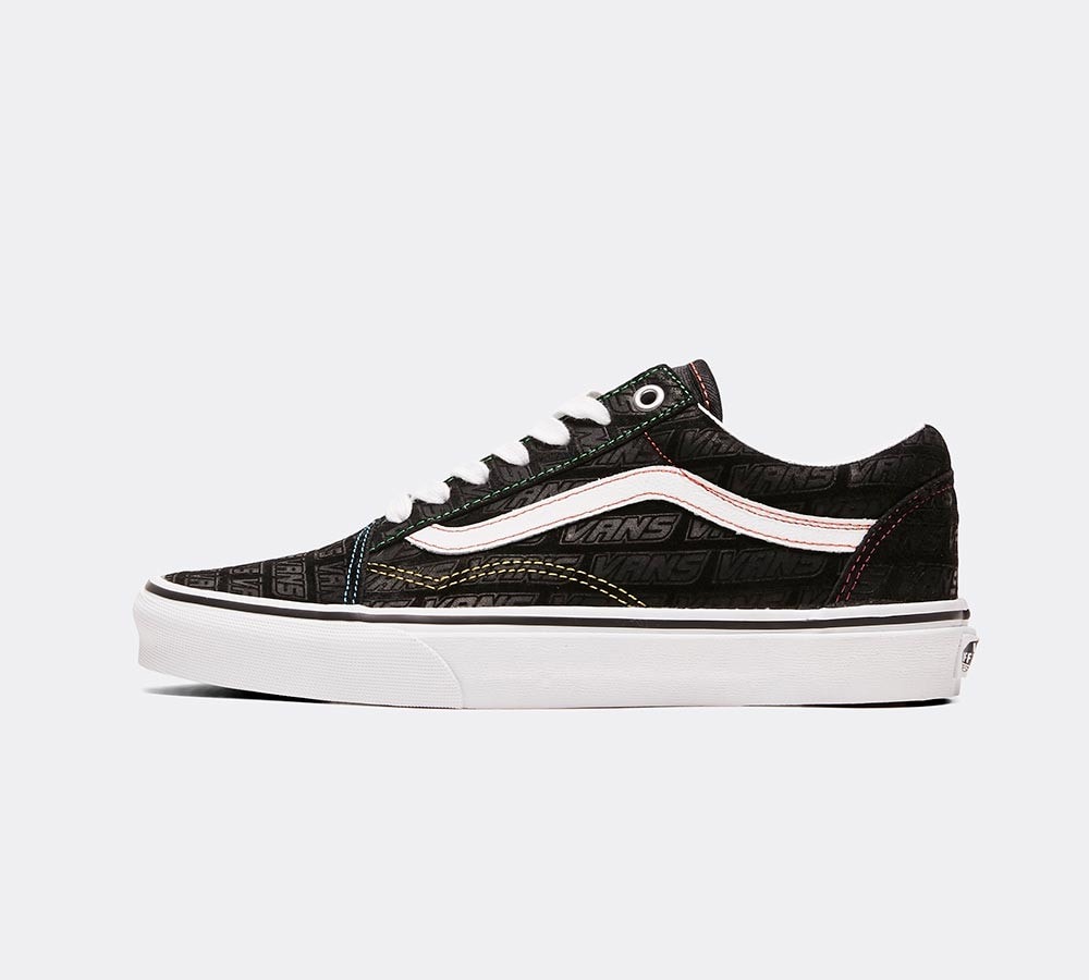 vans old skool white with black stripe