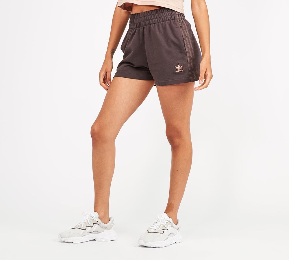 womens 3 stripe adidas shorts