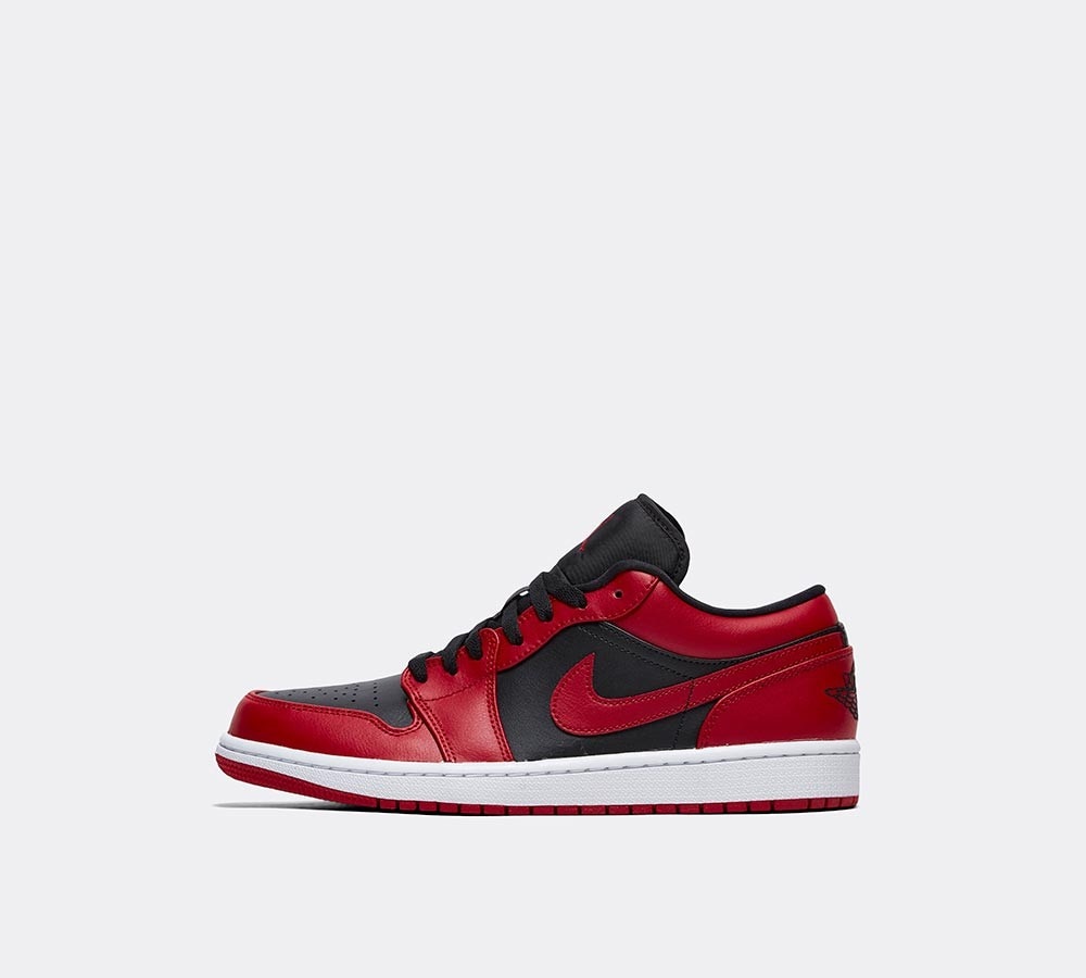 Jordan Air Jordan 1 Retro Low Trainer | Gym Red / Black / White | Footasylum