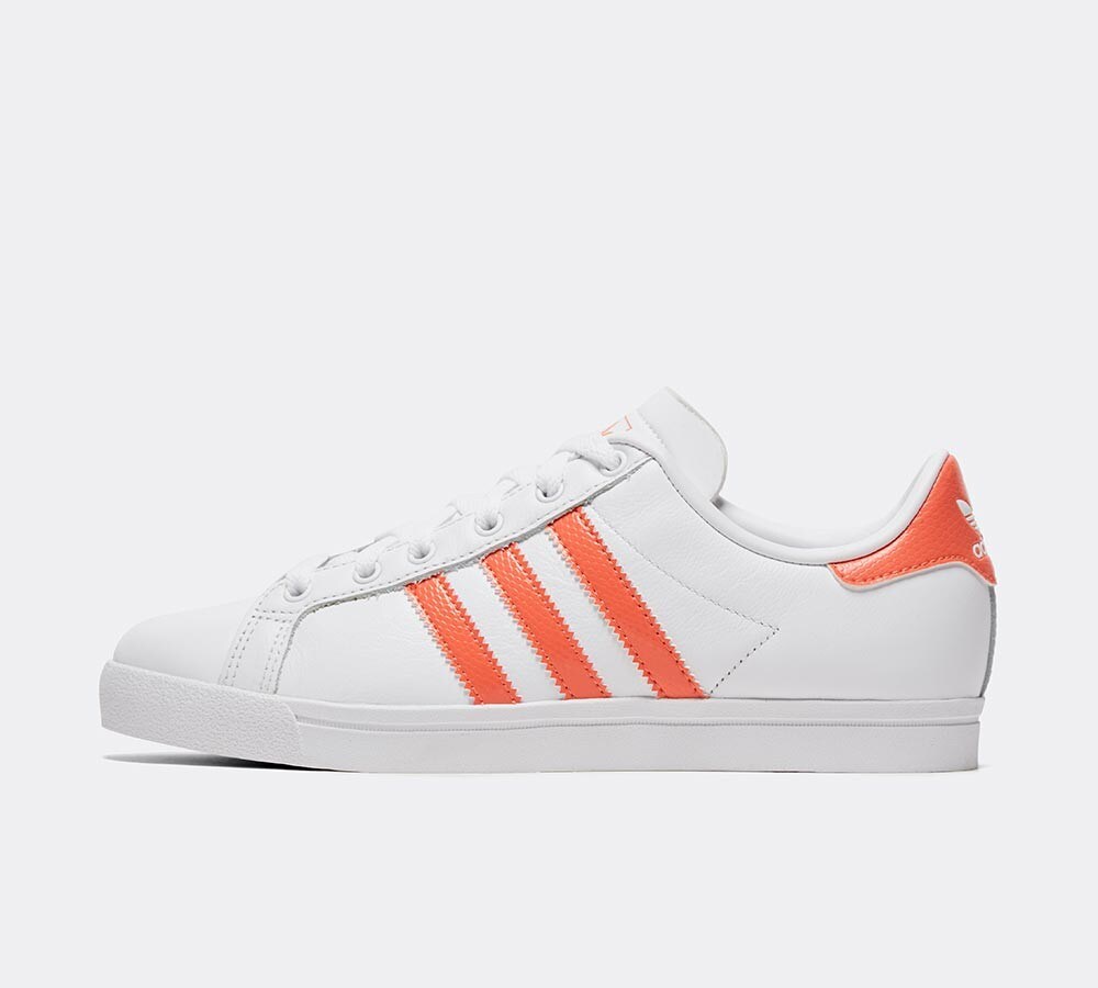 coral adidas trainers