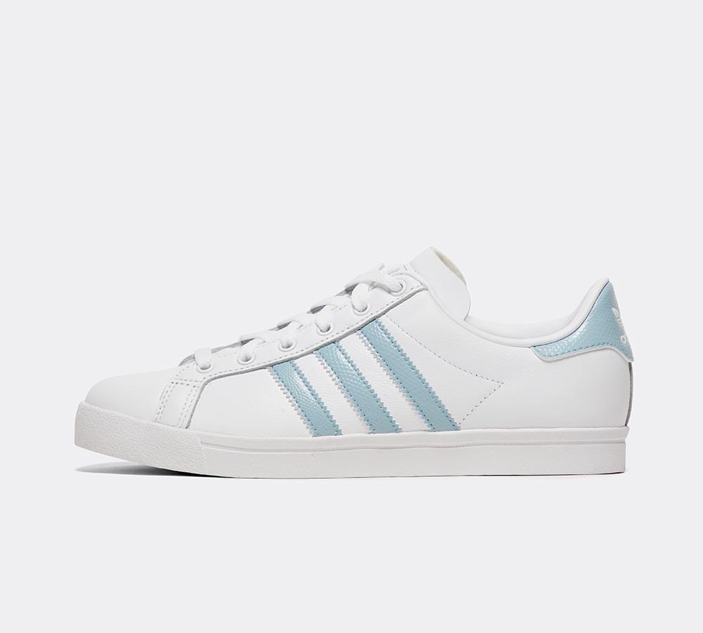 blue adidas trainers womens