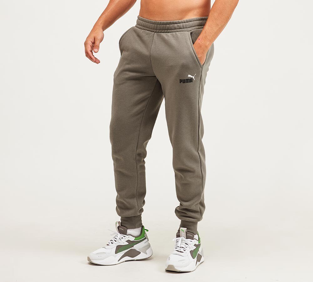 puma essential logo fleece pants
