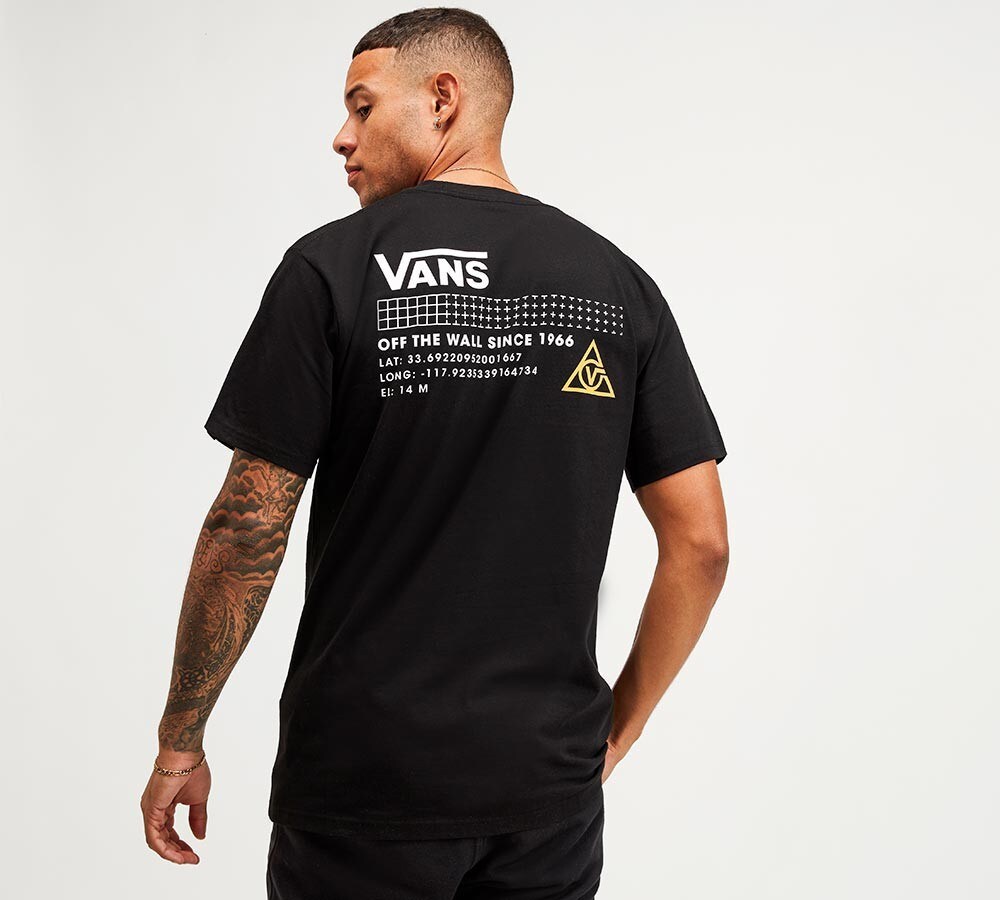 vans t shirt black