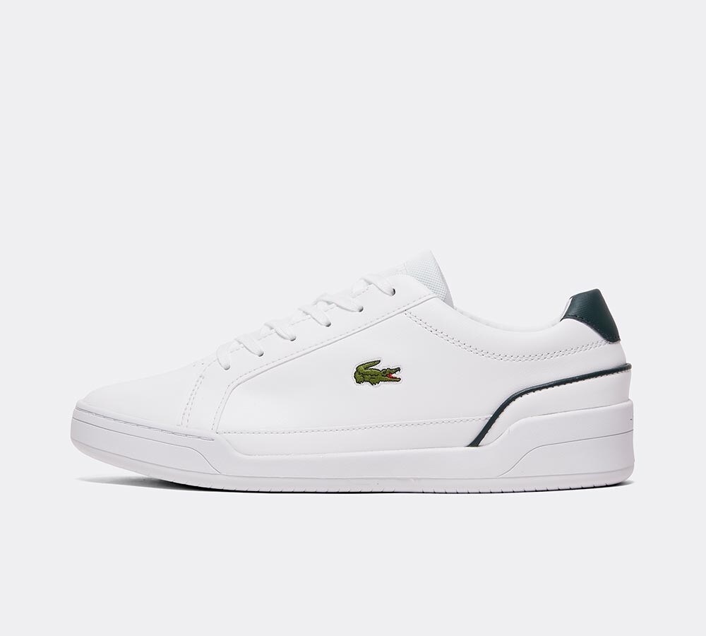 lacoste white challenge trainers