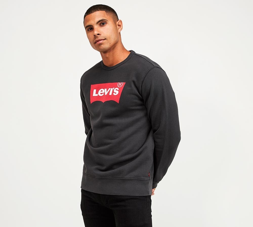 levis sweatshirt black