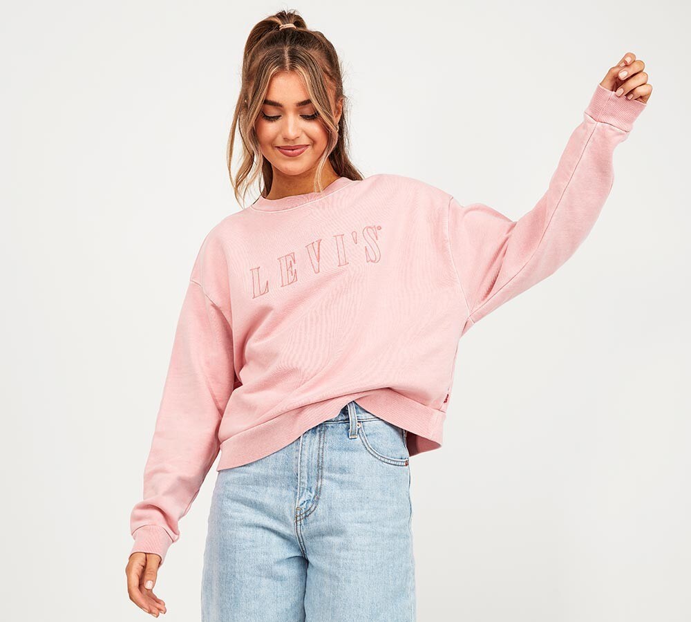 pink sweatshirt women