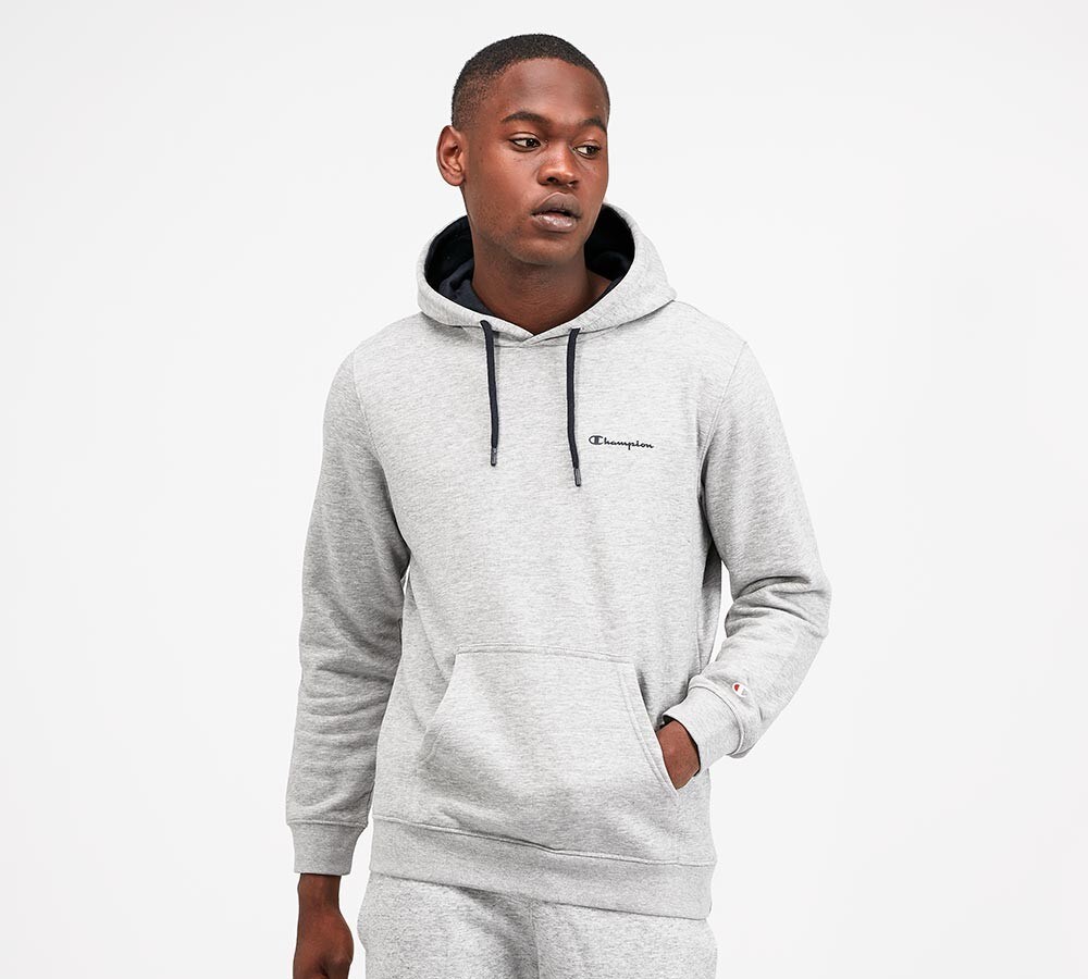 Champion Hooded Sweatshirt | Grey 