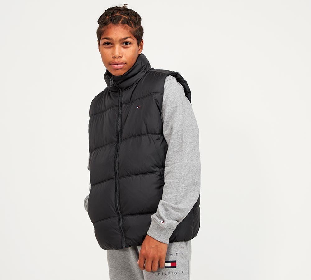 tommy hilfiger body warmer kids