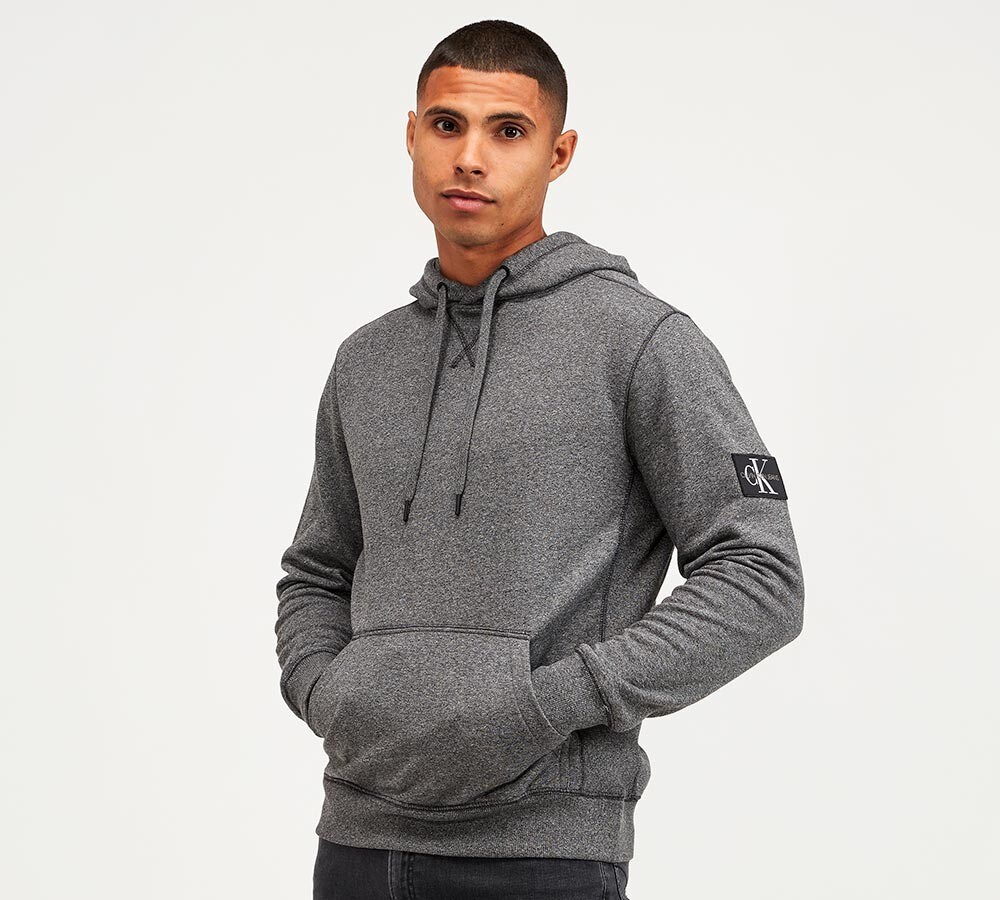 calvin klein gray hoodie