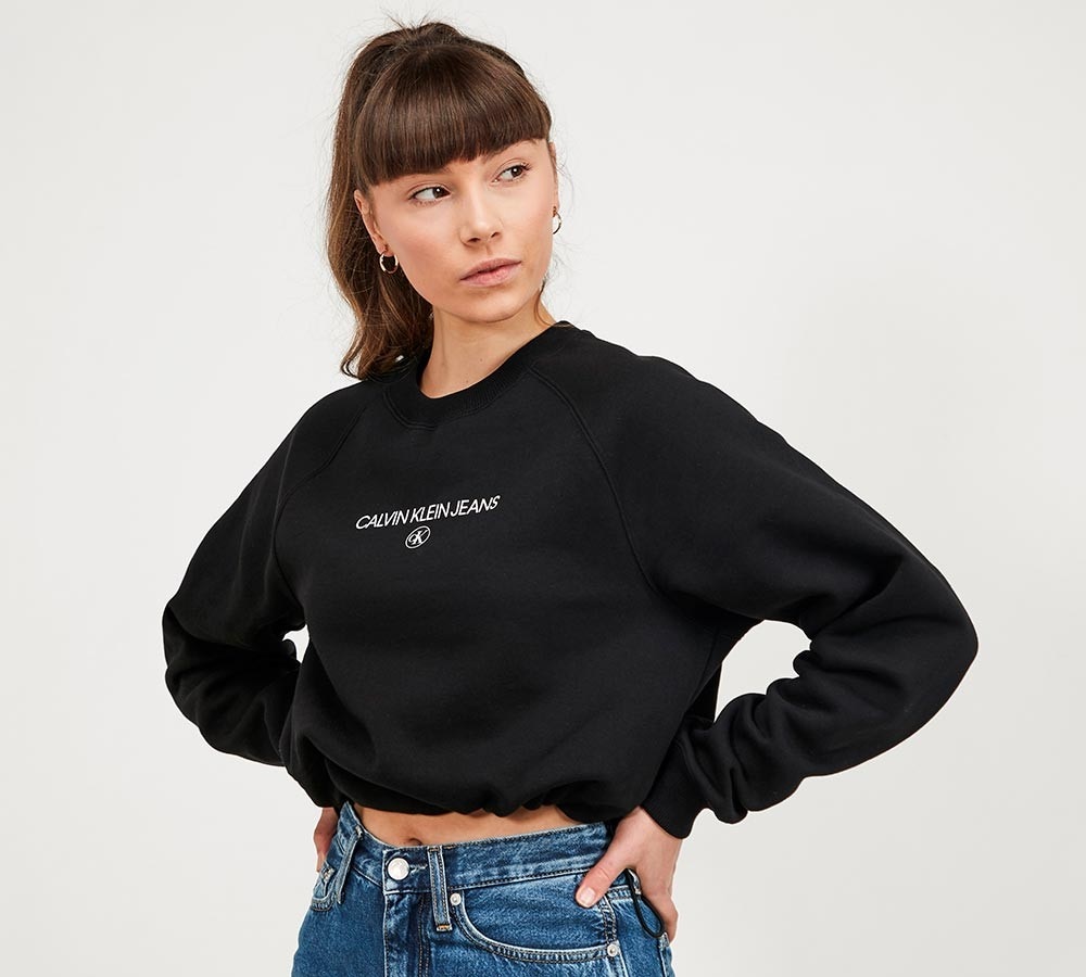 black calvin klein jumper womens