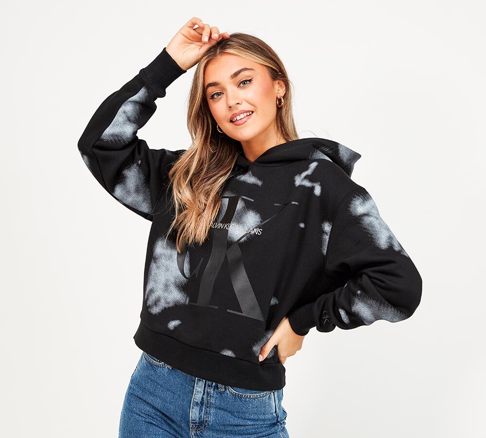 Calvin klein cloud washed hoodie best sale