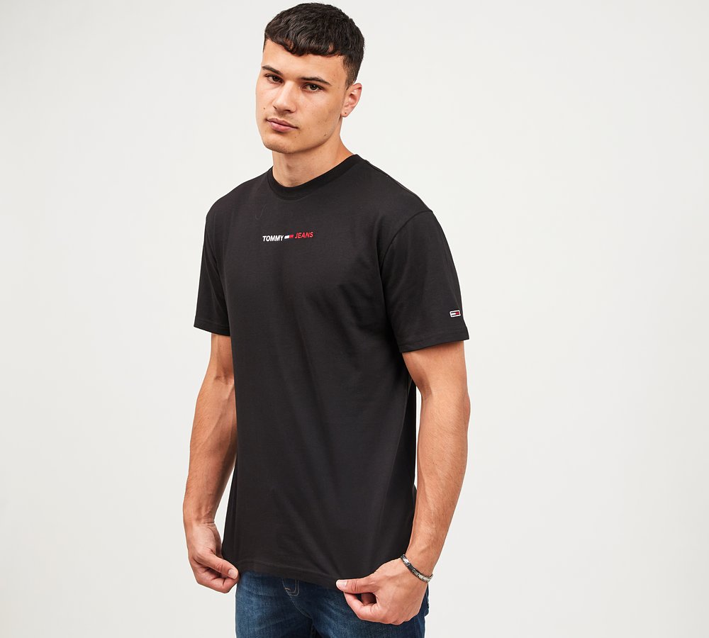 Tommy Jeans Straight Logo T-Shirt 