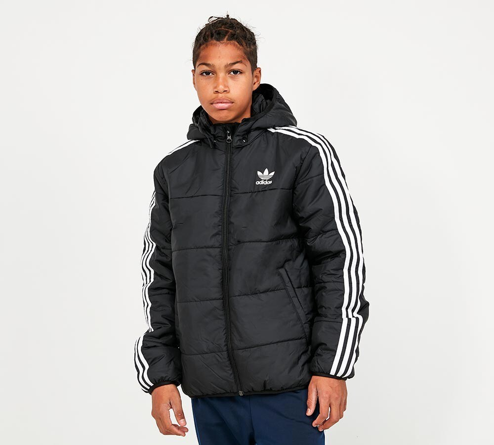 black adidas jacket junior