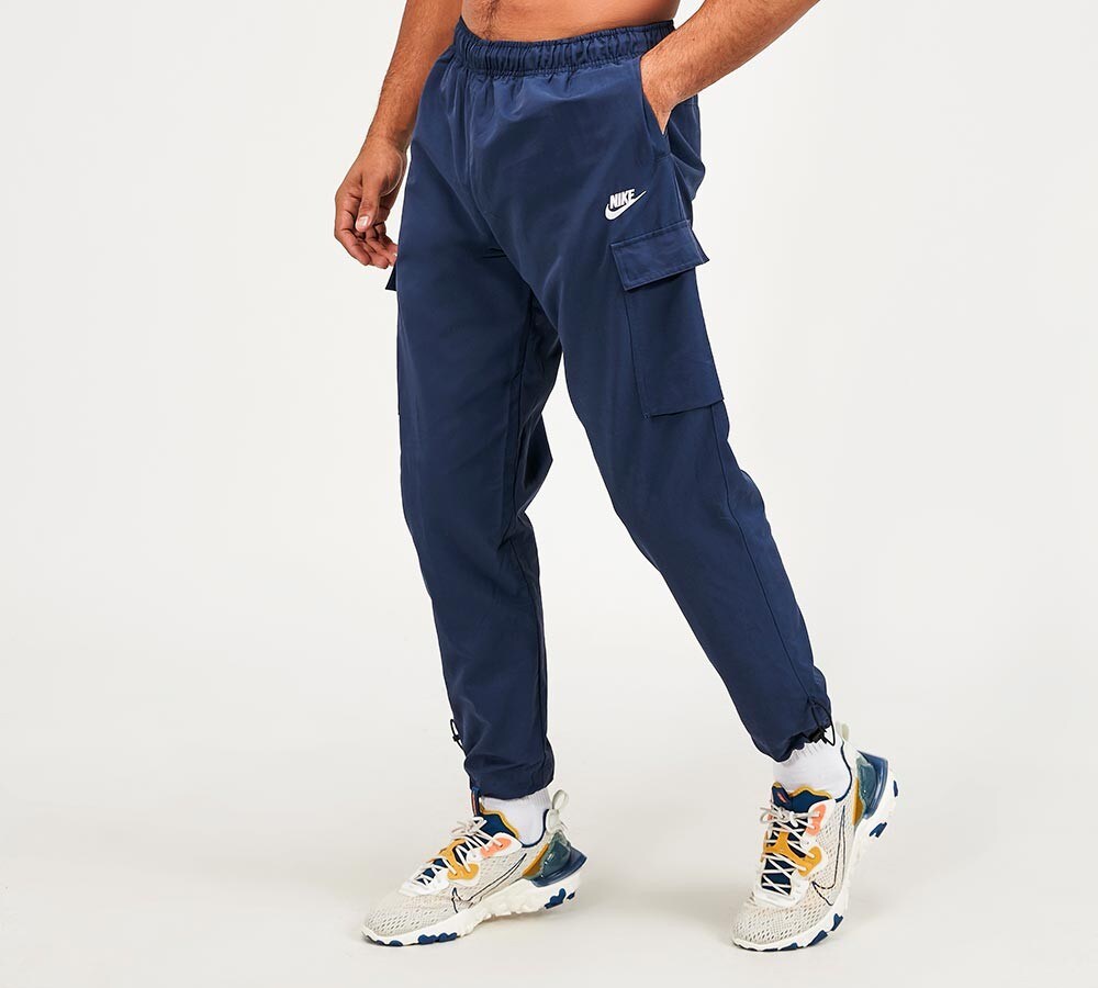 nike cargo pants blue