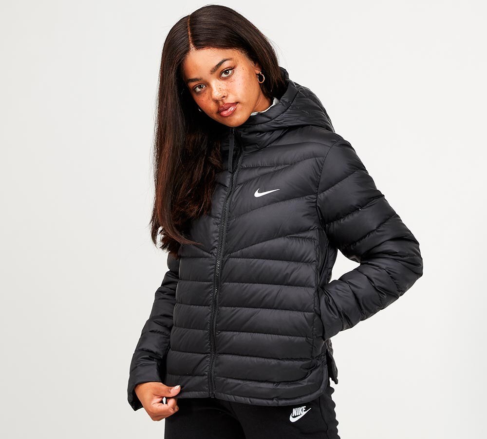 Nike Womens Down Fill Jacket | Black 