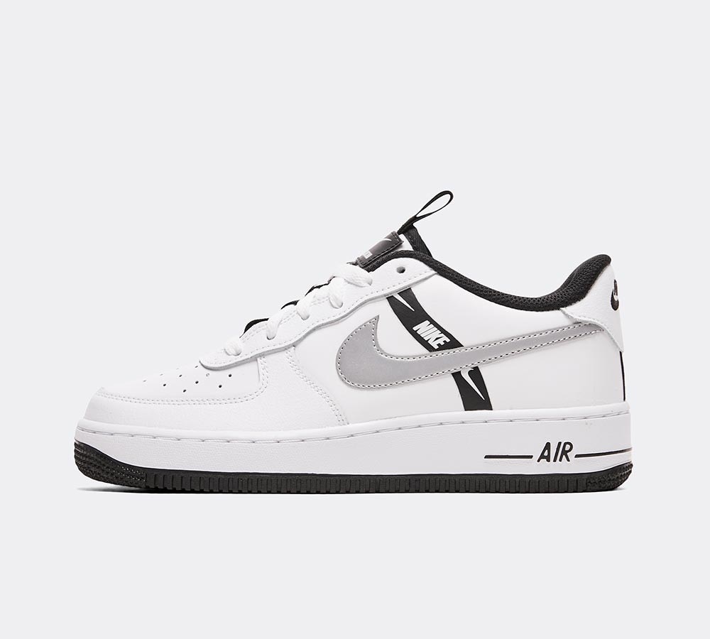 nike air force 1 junior black and white