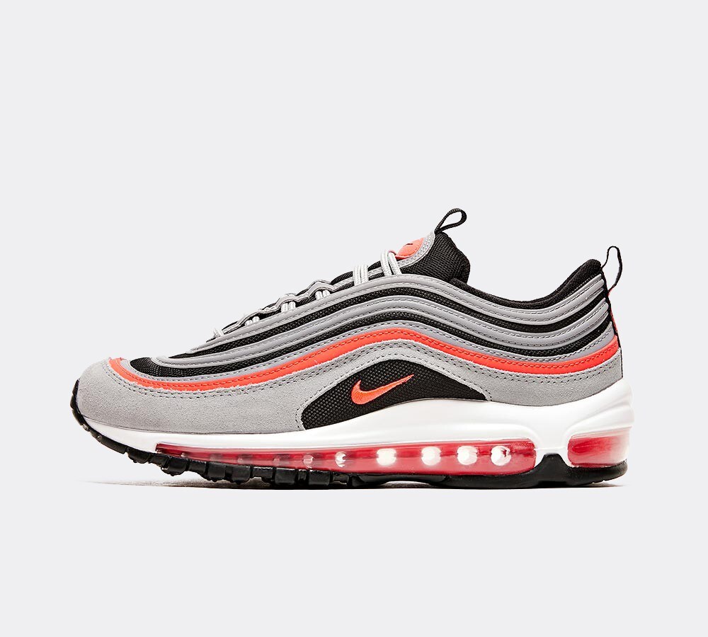 nike junior air max 97 trainer black / black / anthracite / white