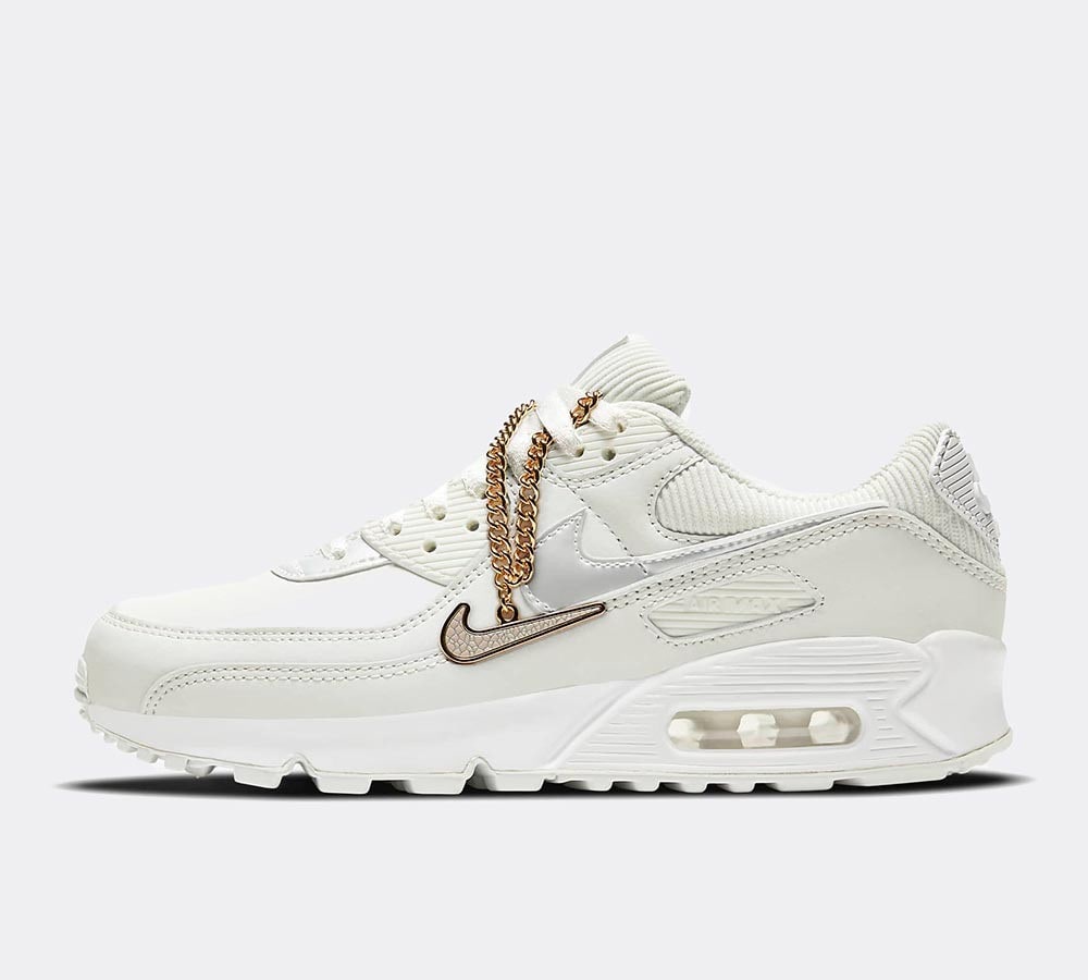 air max 90 white leather womens