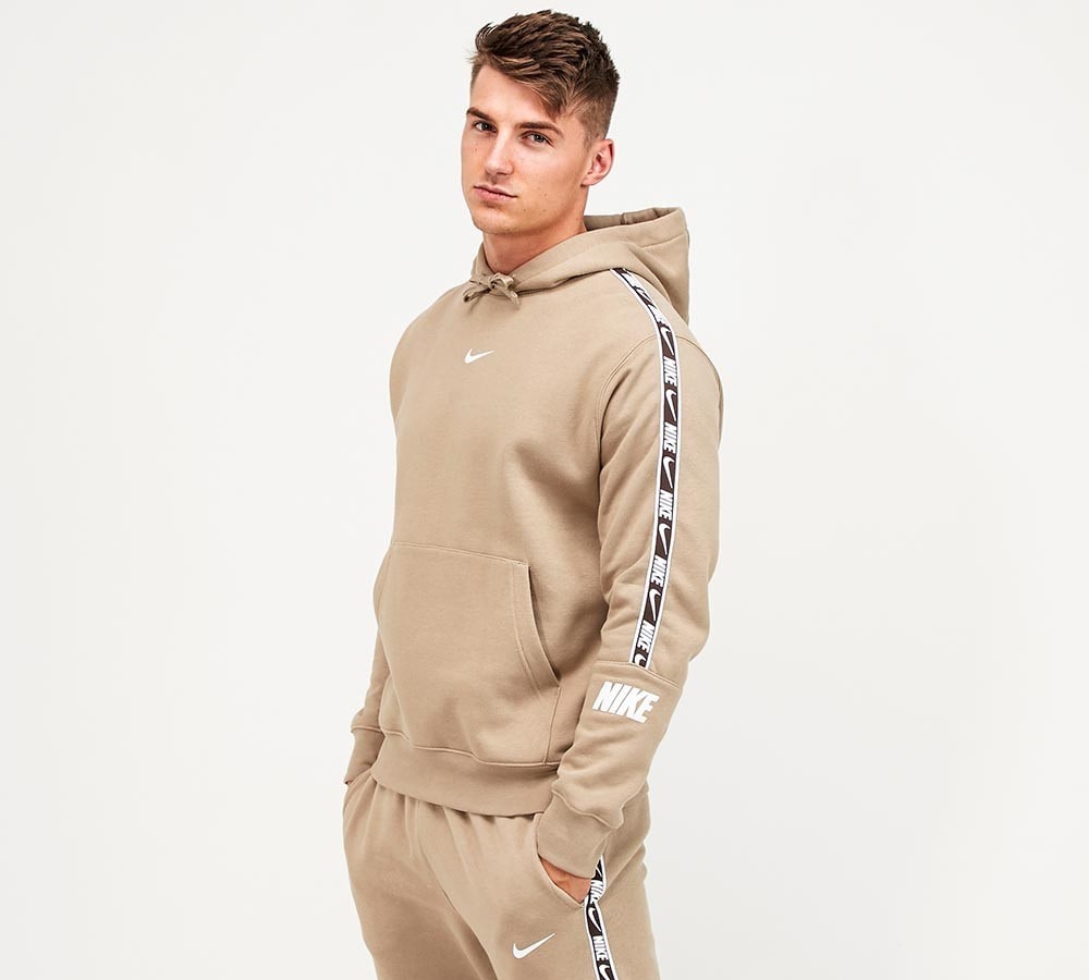 nike beige hoodie mens