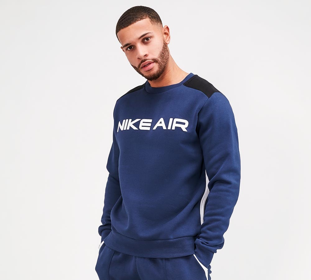 mens nike air crew sweatshirt