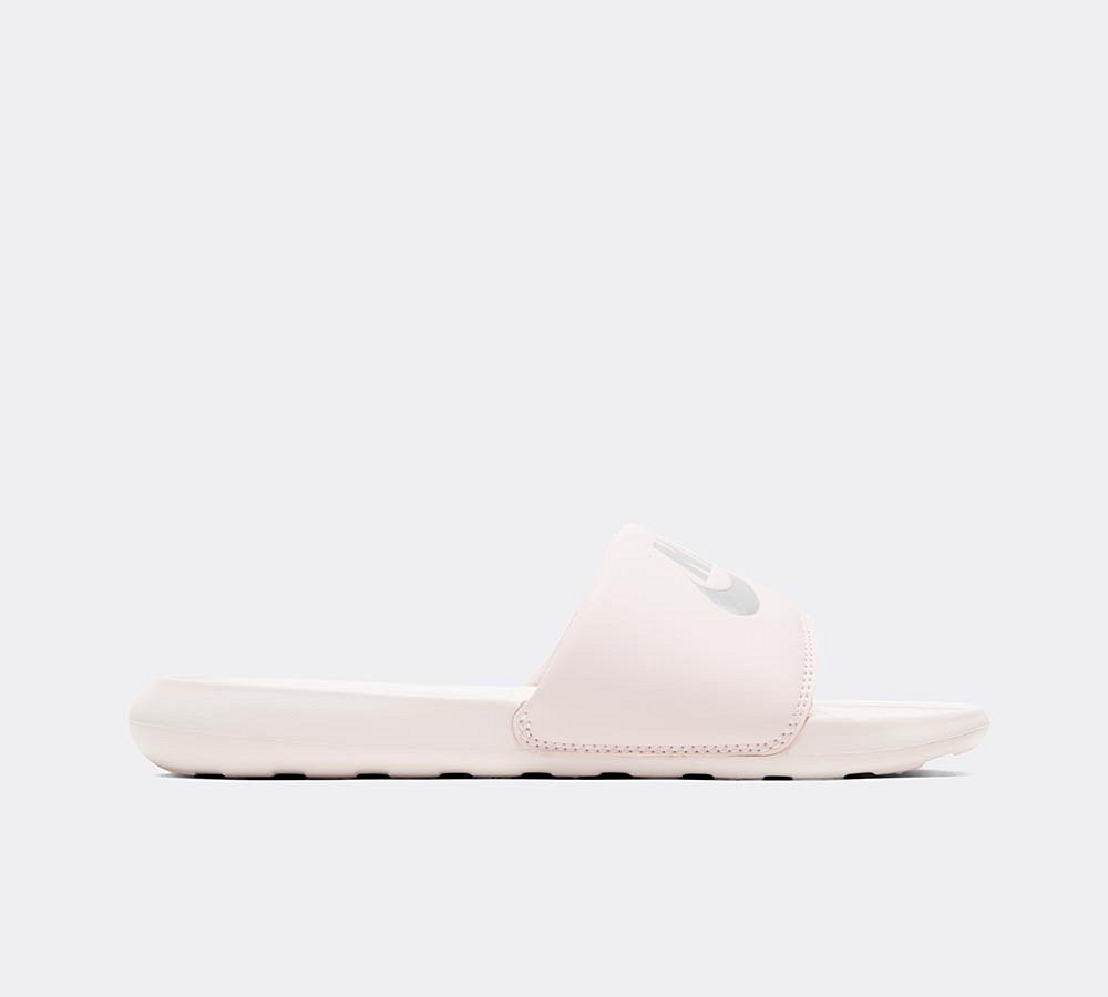 Nike slides hot sale women pink
