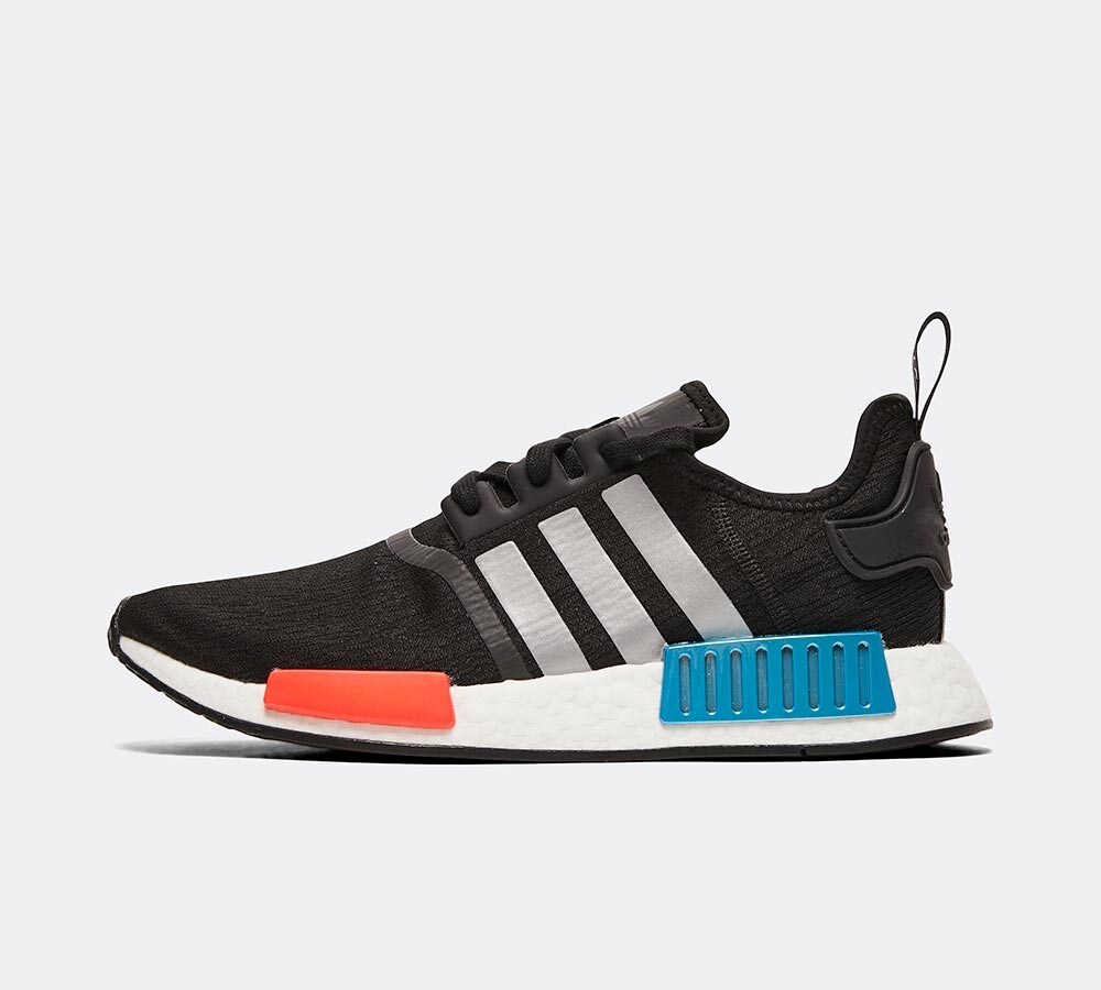 Originals NMD Trainer | Core / Silver Metallic / Solar Red | Footasylum