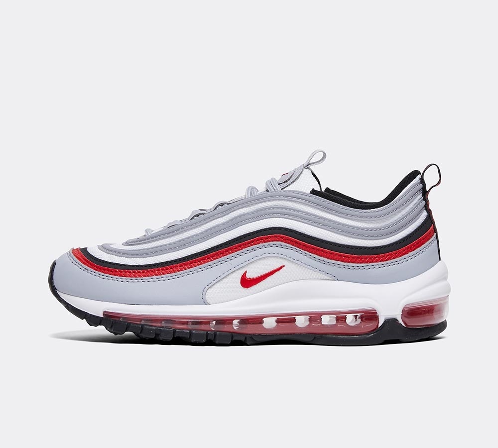 air max 97 grey white red