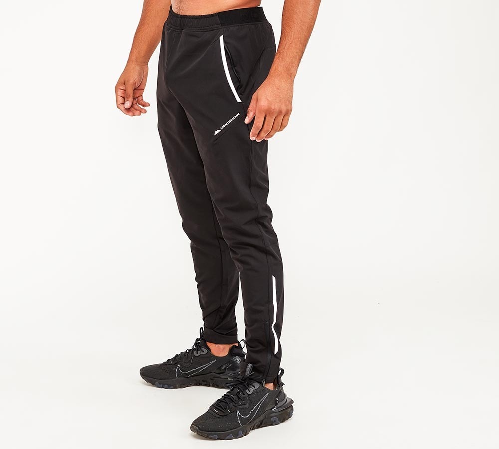 woven running pants