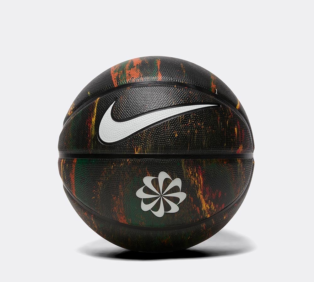 Nike 8P Revival Basketball Ball | Black / White / Orange | Footasylum