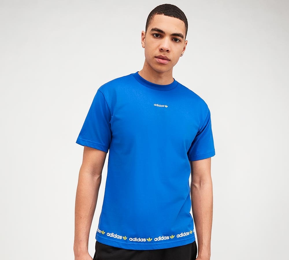 adidas linear repeat t shirt