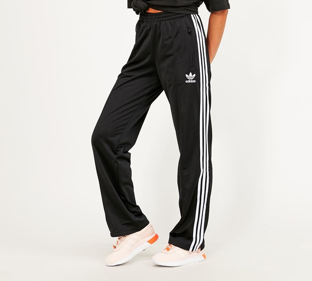 adidas originals firebird joggers in black