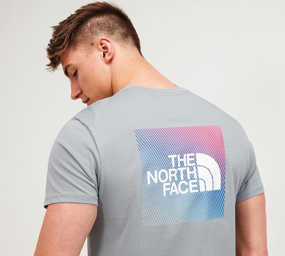 north face grey top