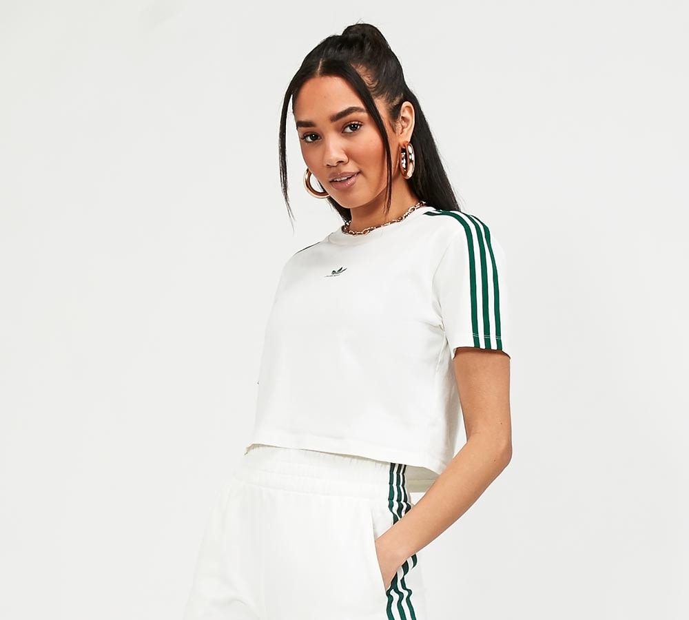 adidas cropped tshirt