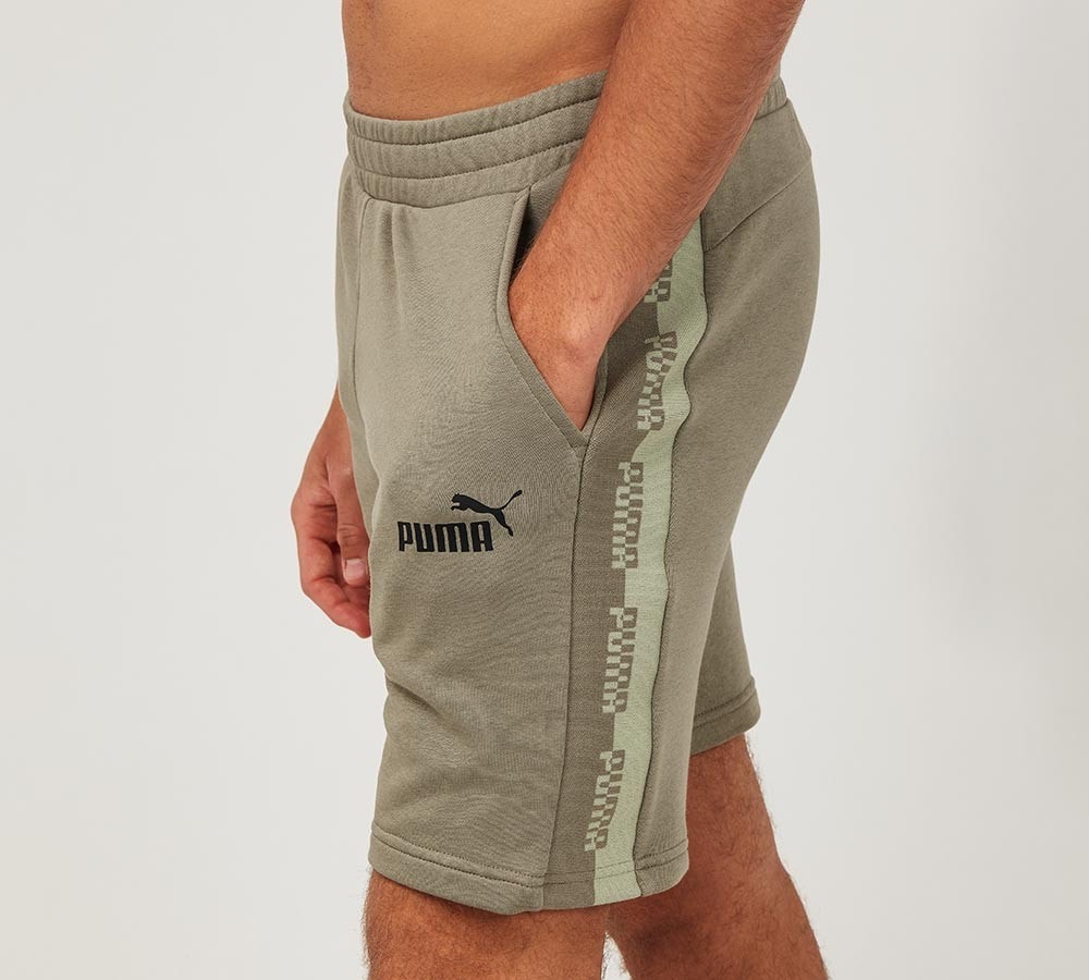 puma fleece shorts