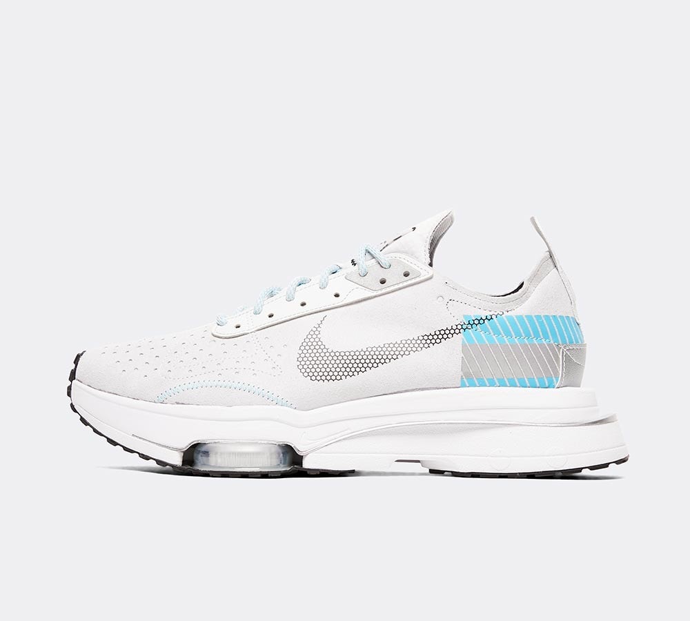 Nike Air Zoom Type 3m Trainer Pure Platinum Black Baltic Blue Footasylum