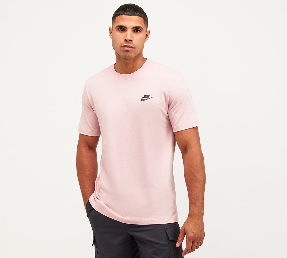 Nike Club T-Shirt | Pink / White 