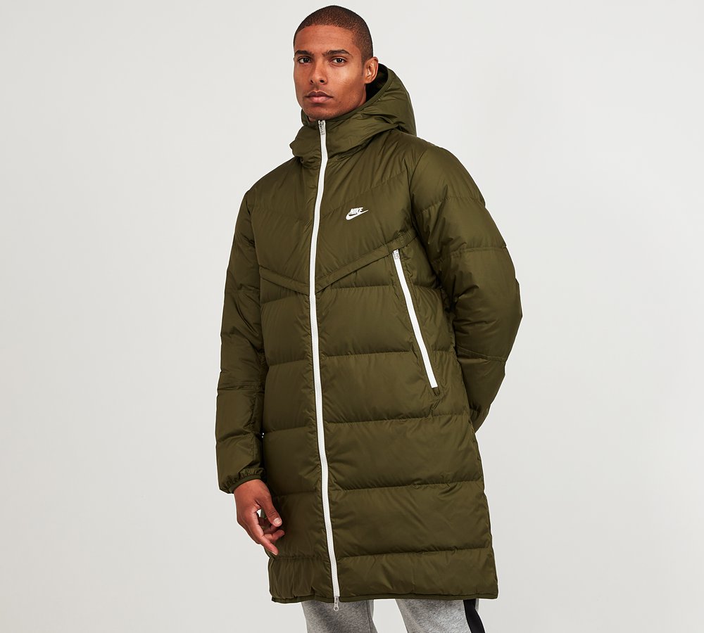 nike padded parka