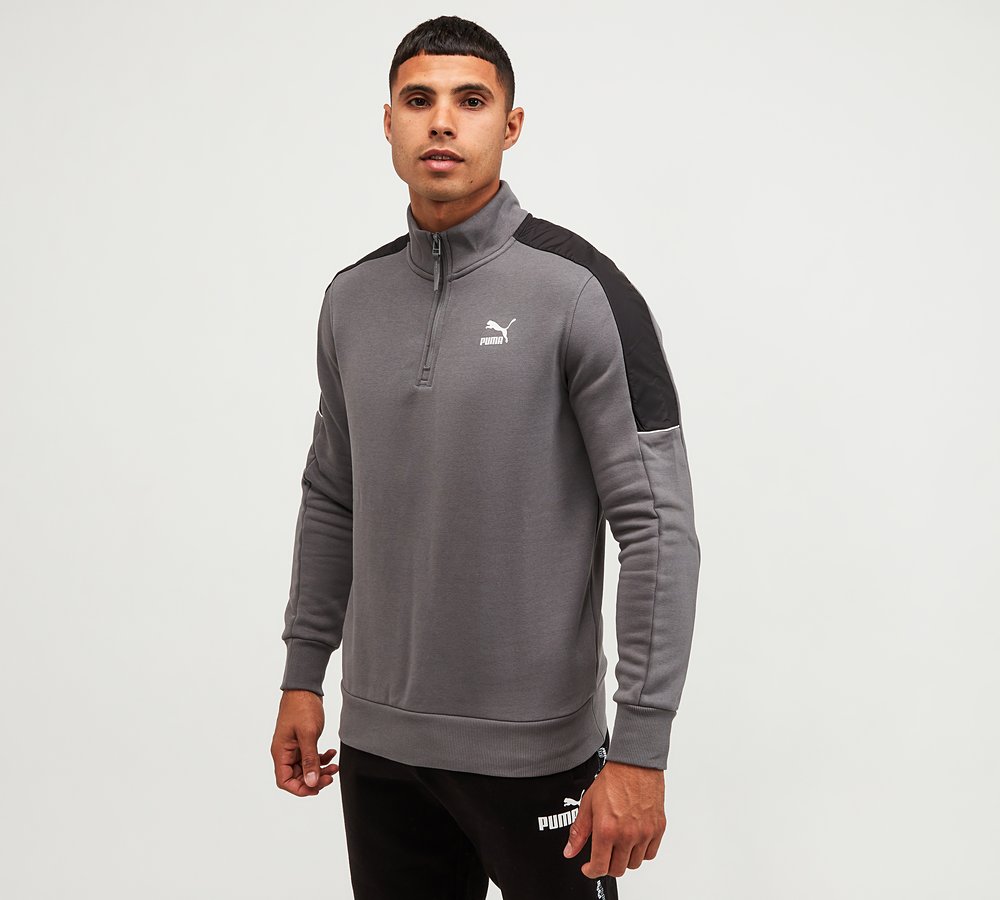 puma half zip fleece