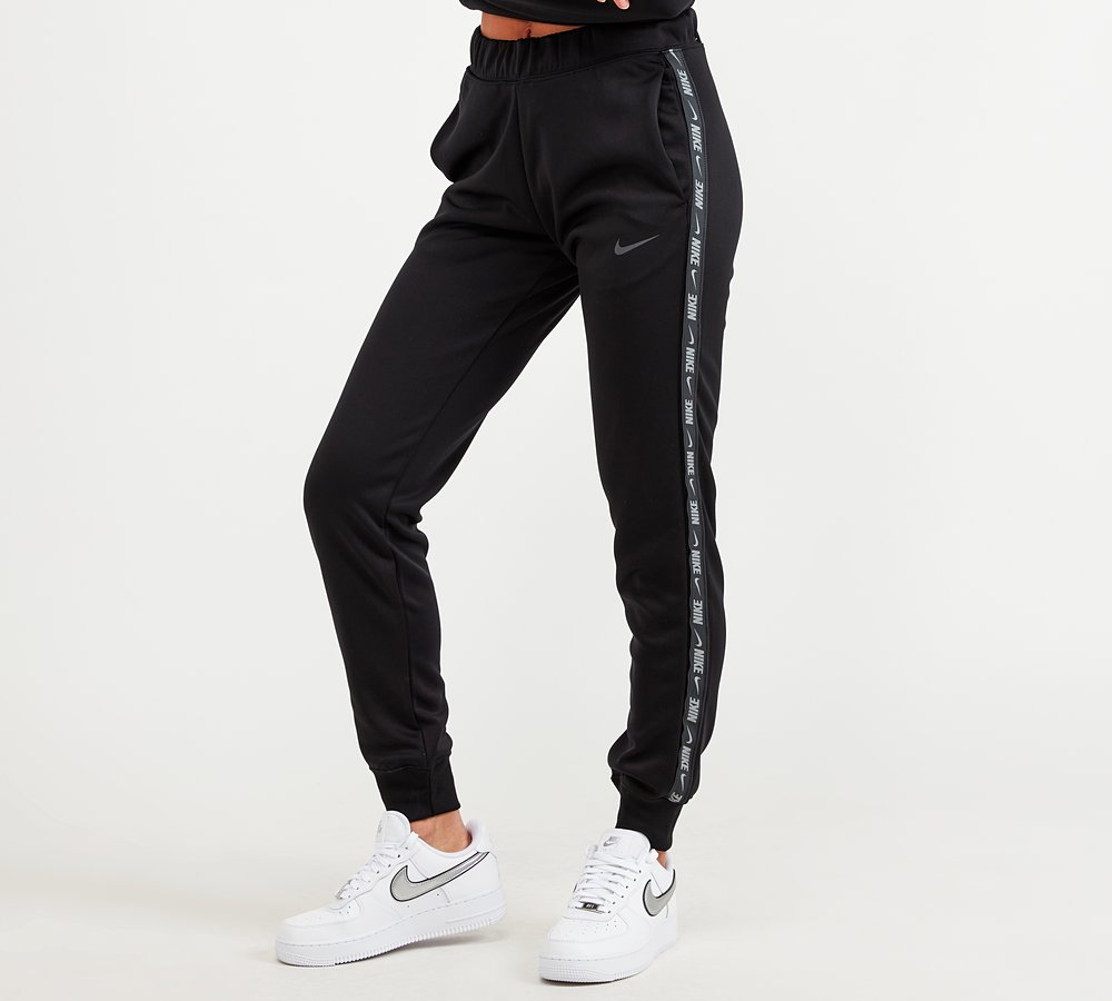 women's nike logo tape joggers 