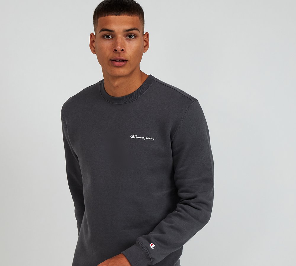Champion linear logo sweatshirt online