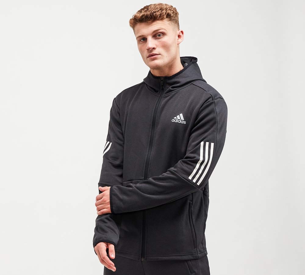 adidas polyester hoodie