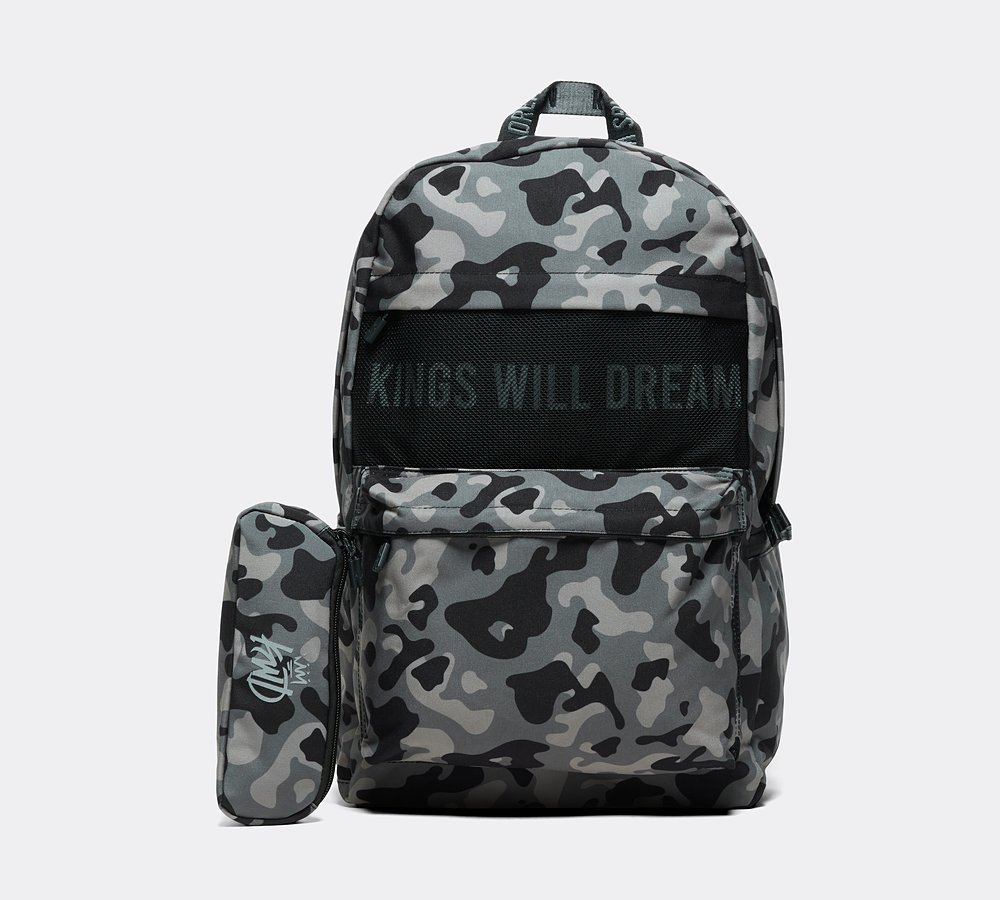 camo mesh backpack