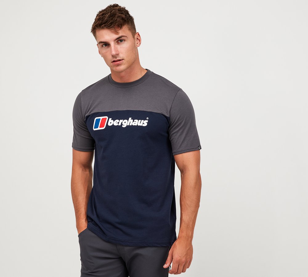 navy berghaus t shirt
