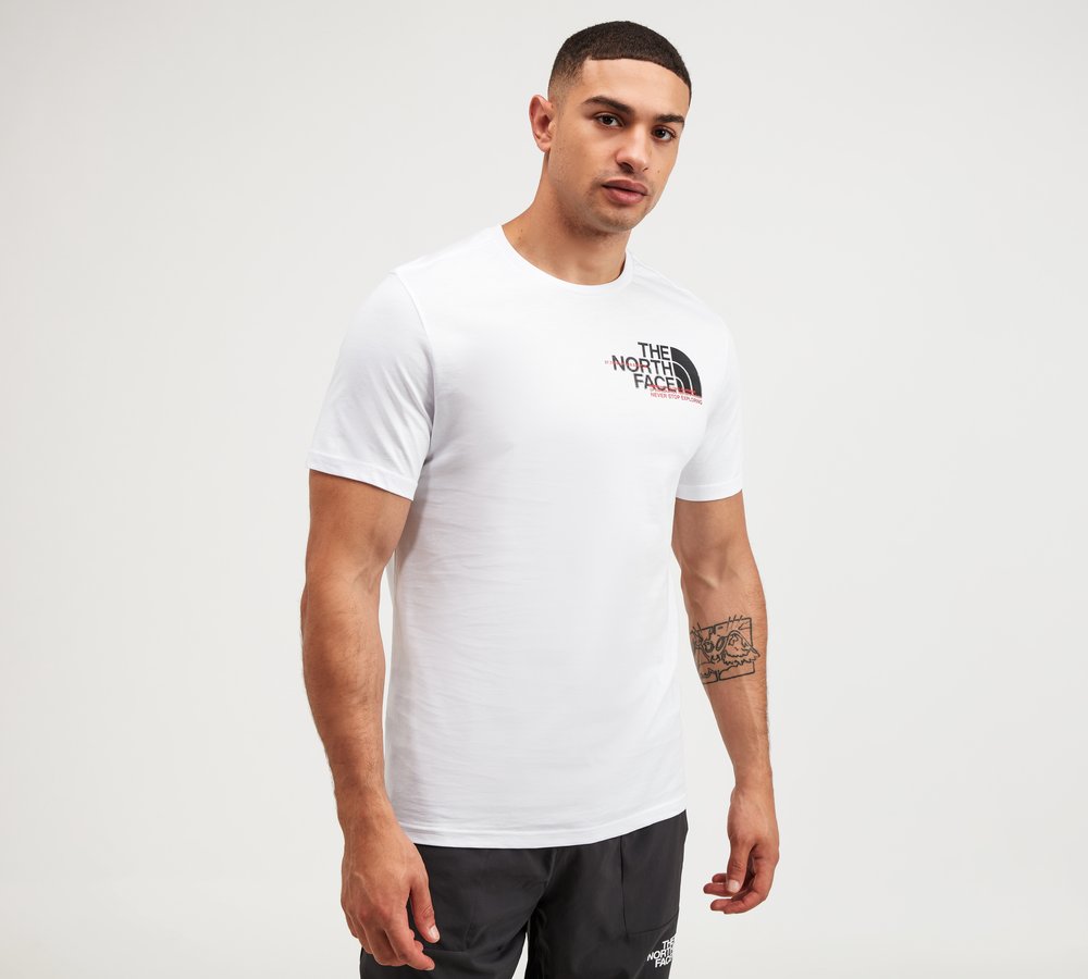 north face t shirt footasylum