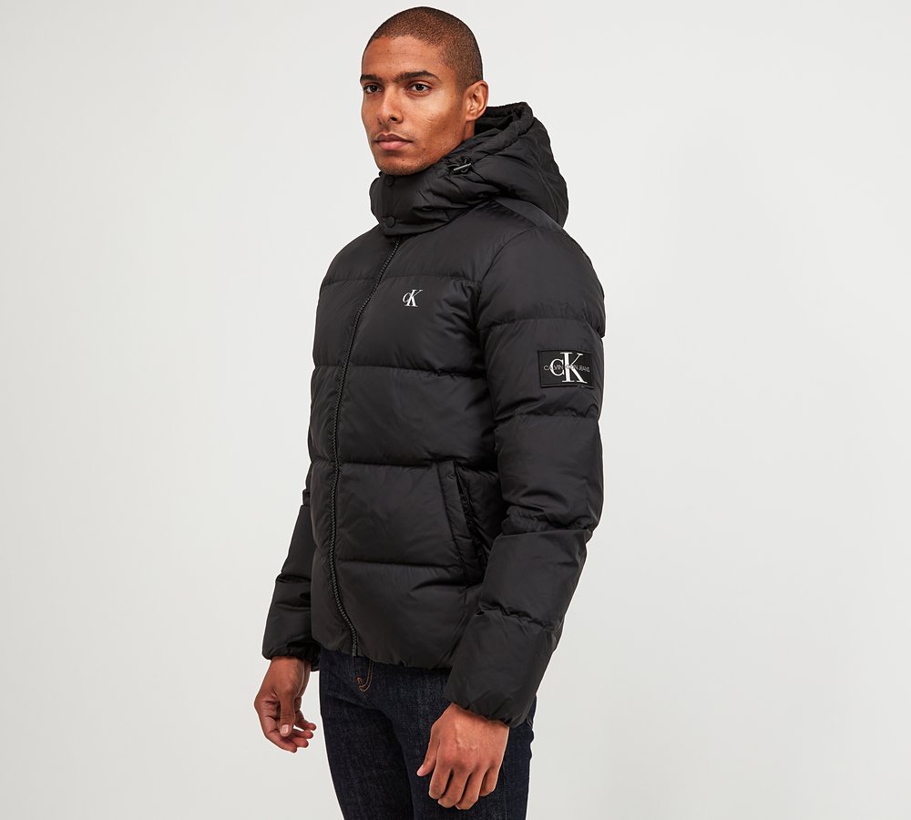 calvin klein essential real down jacket