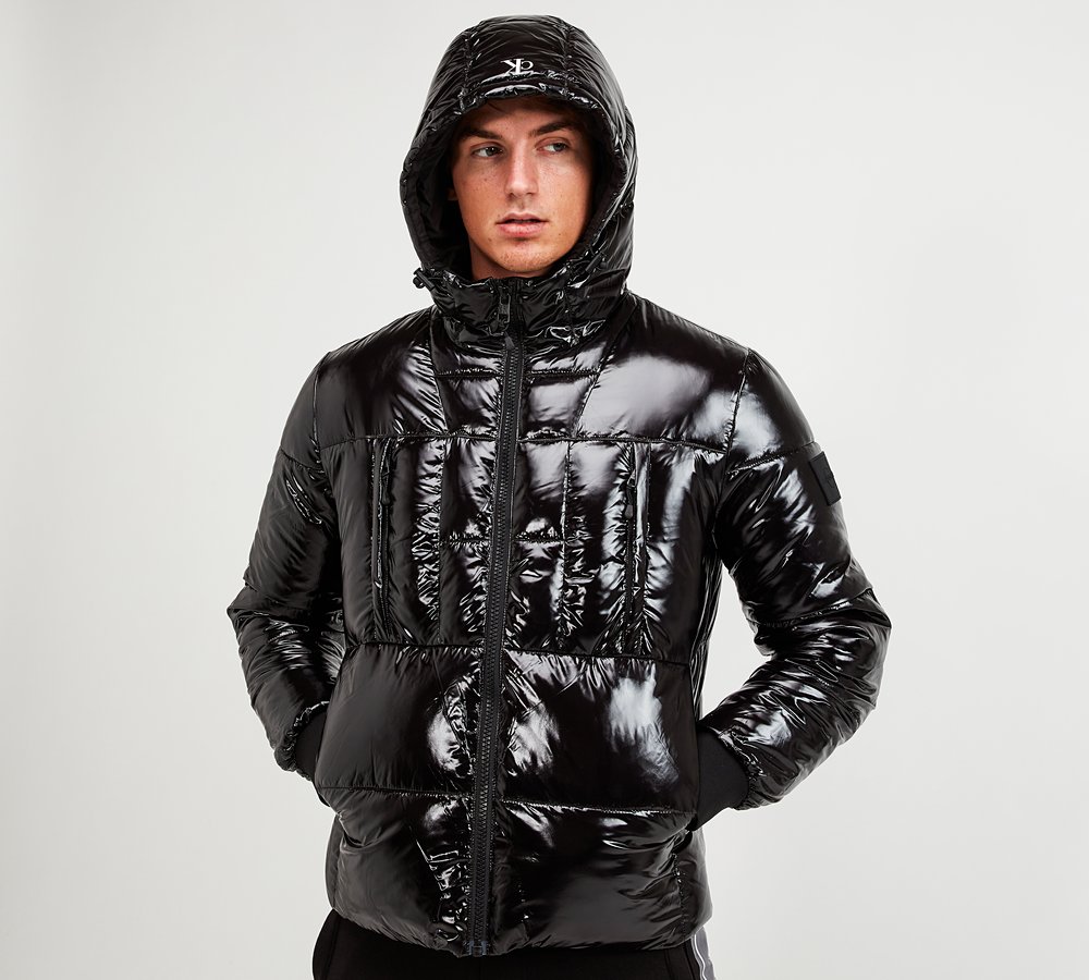 Calvin Klein Jeans Hooded High Shine 
